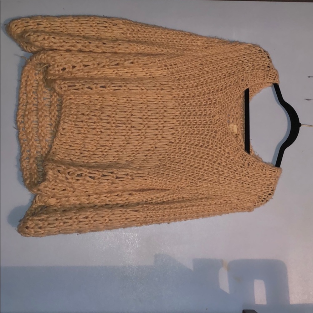 Punk knitted sweater